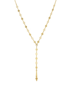 image of 2028 Women-s 14K Gold Dipped Chain Y Necklace