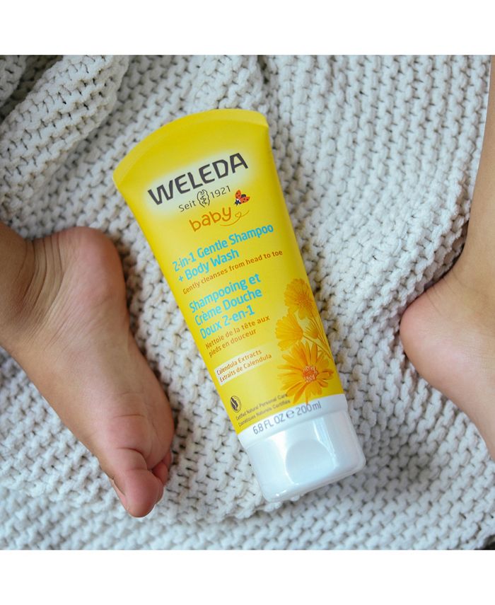 Weleda 2-In-1 Gentle Baby Shampoo and Body Wash with Calendula Extracts, 6.8 oz - 6.80 oz