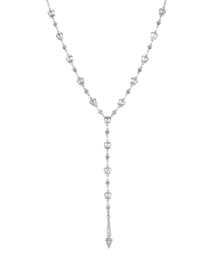 image of 2028 Women-s Silver Tone Cable Chain Y Necklace