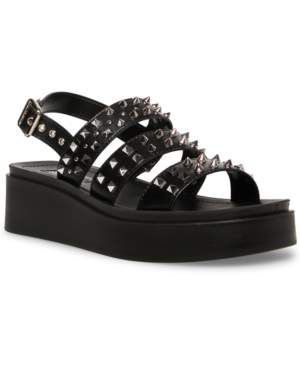 Steve Madden Women's Tera Studded Flatform Wedge Sandals