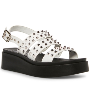Steve Madden Women's Tera Studded Flatform Wedge Sandals