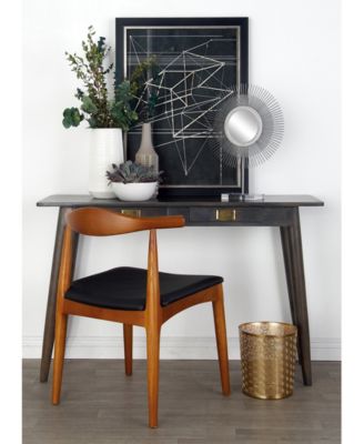 by Cosmopolitan Gold Metal Glam Small Waste Bin, 10 &amp;quot; x 9 &amp;quot; x 9 &amp;quot;