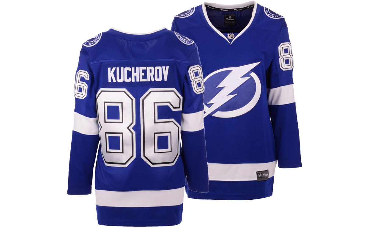 Women's Tampa Bay Lightning Breakaway Player Jersey - Nikita Kucherov - RoyalBlue/White