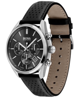 boss men's chronograph quartz watch champion