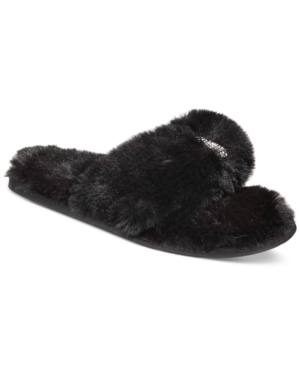 image of Inc Women-s Fluffy Thong Slippers, Created for Macy-s