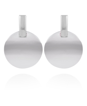 image of T Tahari Women-s Essential Disc Drop Post Earring