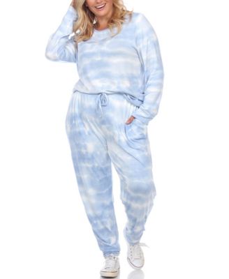 Plus Size Lounge Set, 2-Piece