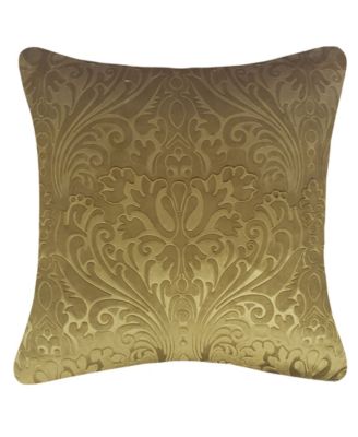 Embossed Velvet Decorative Pillow, 20" x 20"