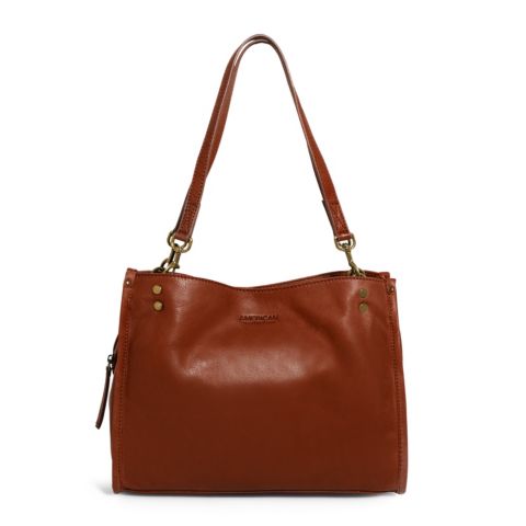 Женская сумка American Leather Co. Lenox Triple Entry Satchel, цвет: Гладкий
