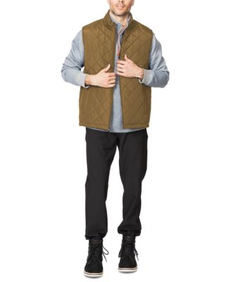 Men's Diamond Quilted Heritage Vest, Created for Macy's