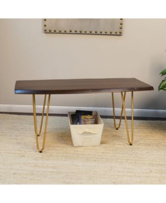 Stevi Live Edge Coffee Table or Bench