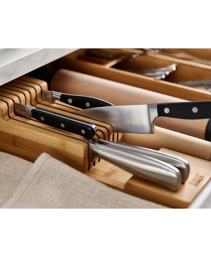 Joseph Joseph DrawerStore Bamboo 2Tier Knife Organizer Macy's