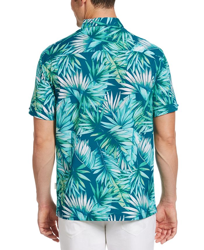 Cubavera Men's Big & Tall Tropical-Print Shirt & Reviews - Casual ...