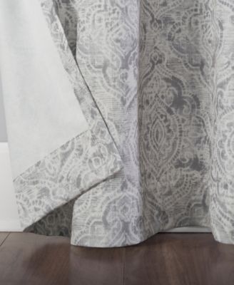 Kenji Medallion Print Fleece Insulated Draft Shield Curtain Collection