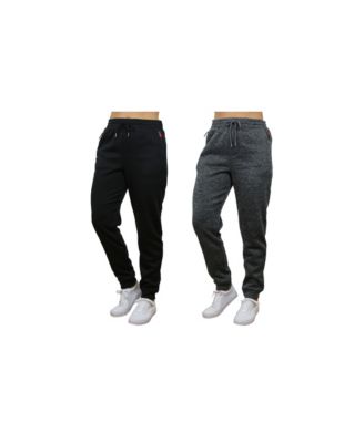 Loose Fit Marled Fleece Joggers 