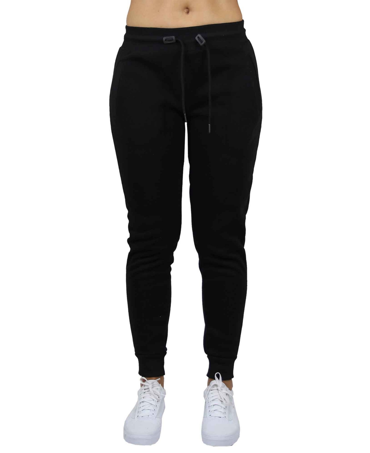 Women's Loose Fit French Terry Jogger Sweatpants - Navy