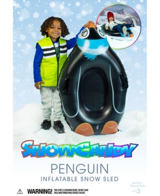 SnowCandy Penguin Snow Sled