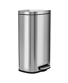 30 L / 8 Gal Premium Stainless Steel Step Trash Can