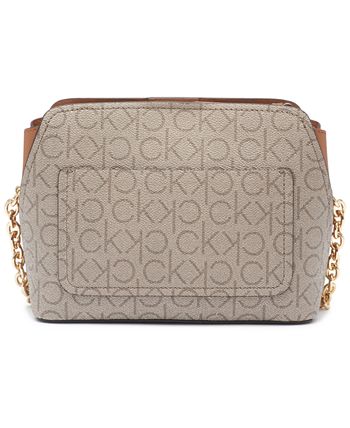 Calvin Klein Signature Hailey Crossbody & Reviews - Handbags ...