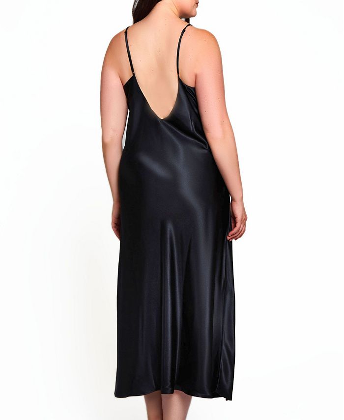 plus size long slip