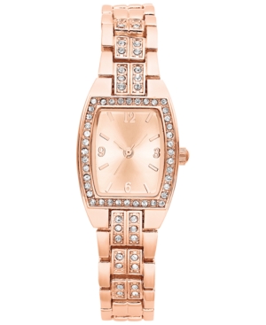 image of Charter Club Women-s Rose Gold-Tone Bracelet Watch 28mm, Created for Macy-s