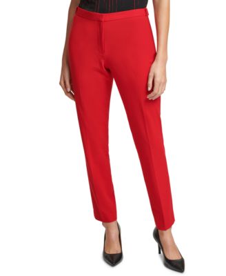 calvin klein slim fit ankle pants