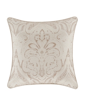 J Queen New York Trinity Decorative Pillow, 20" X 20" In Champagne
