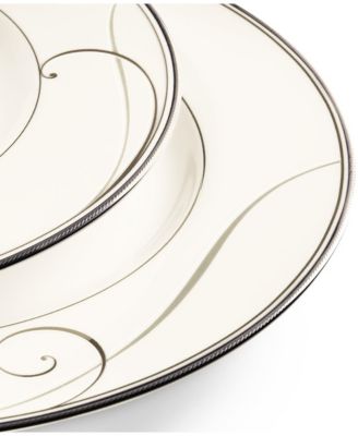 Platinum Wave 5-Piece Place Setting, Service For 1