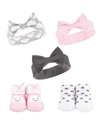 Baby Girls Headband and Socks Set
