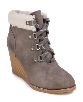 nautica wedge boots