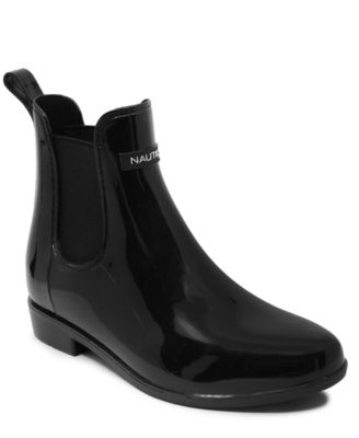 Nautica Shayna Double Gore Ankle Rain Boots Macy s