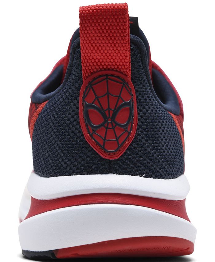 adidas Little Boys Marvel Spider-Man Fortarun Running Sneakers from ...