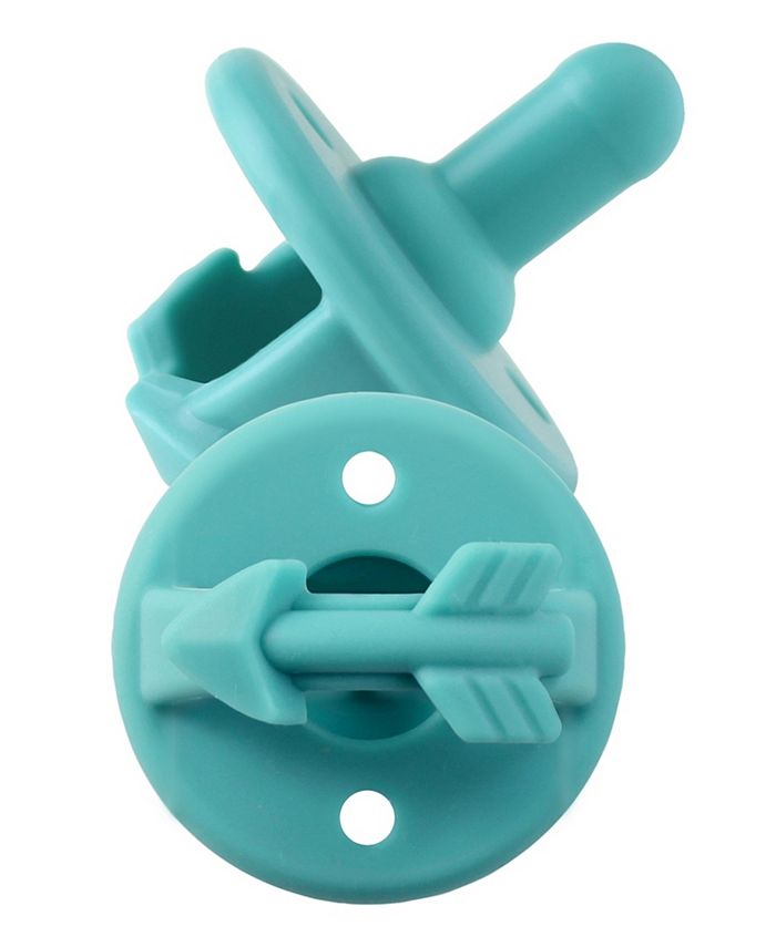 Itzy Ritzy Sweetie Soother Arrow 2 Pack Pacifier Set Reviews All Baby Gear Essentials Kids Macy S