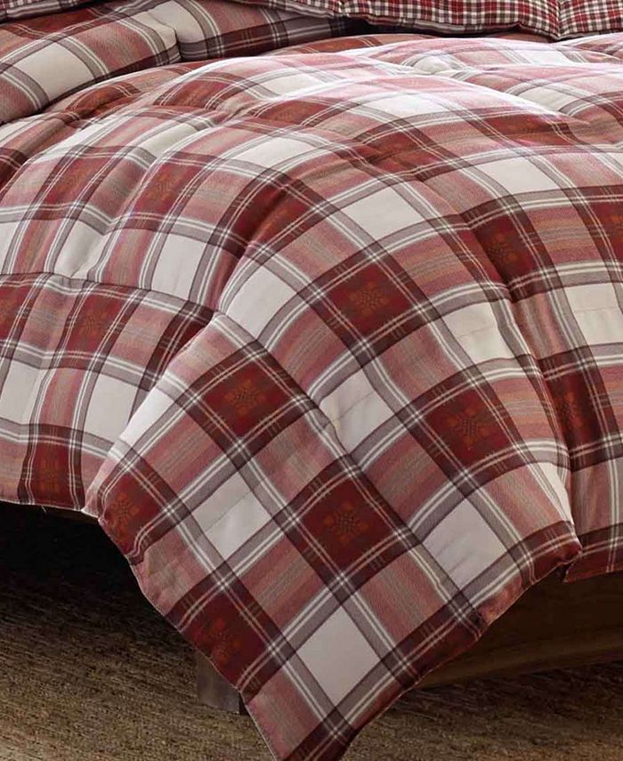 Eddie Bauer CLOSEOUT! Edgewood Plaid Twin Duvet Cover Set & Reviews