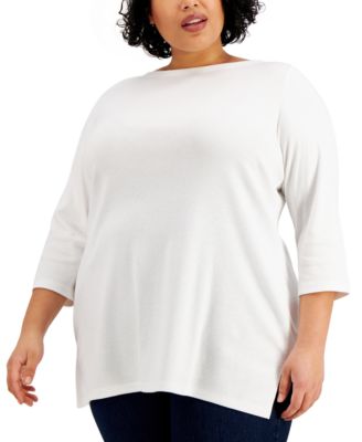 macys plus size womens tunic tops