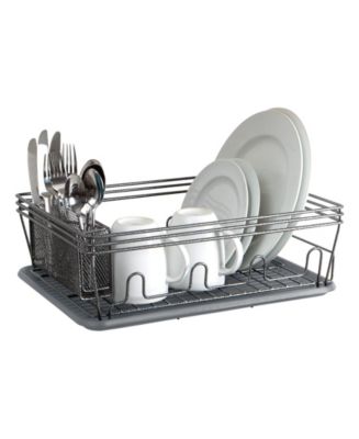 Laura Ashley Speckled Dish Rack, Set of 2 - Macy's