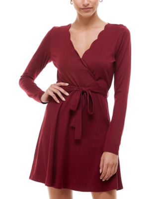 tip the scallops red dress