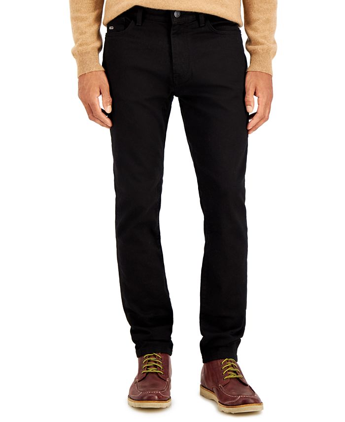 Tommy Hilfiger Men's Custom Fit Light Black Casual Pants $0 Free Ship 