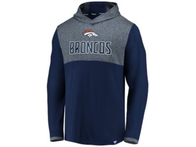 Majestic - Denver Broncos Men's Marble Clutch Lightweight Hoodie