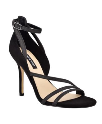 nine west imprint asymmetrical sandals