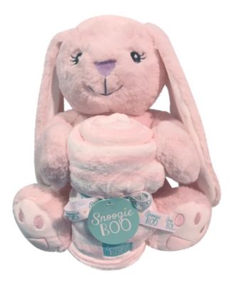 Snoogie Boo Hug Me Ultra Soft Blanket with Stuffed Animal Toy Set, 30" x 36"