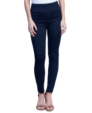 Seven7 Petite Tummy Toner Pull-On Leggings