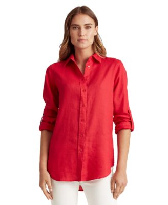red blouses macys