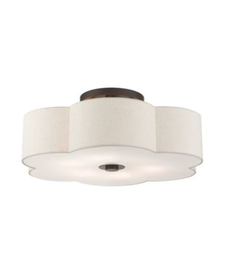 Solstice 6 Lights Semi Flush