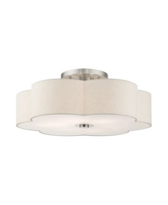 Solstice 6 Lights Semi Flush