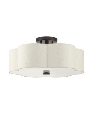 Solstice 3 Lights Semi Flush