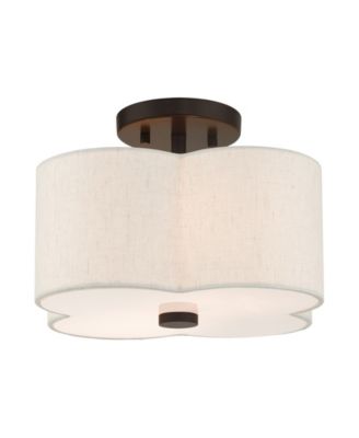 Solstice 2 Lights Semi Flush