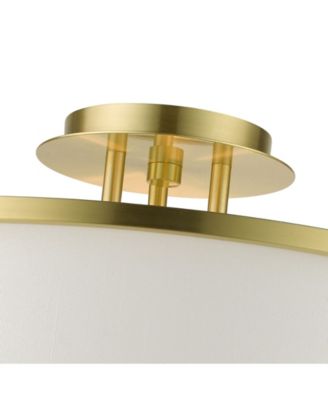 Wesley 4 Lights Semi Flush