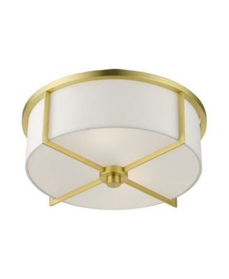 Wesley 2 Lights Semi Flush