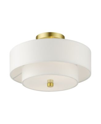 Meridian 2 Lights Semi Flush